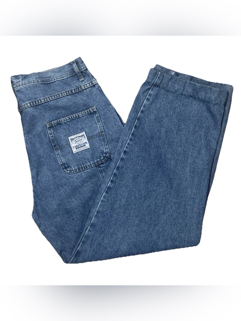 Steve & Barry's Men's Distressed Jeans
Carpenter Pants Wide Leg Measures 34x31 - Picture 3 of 9